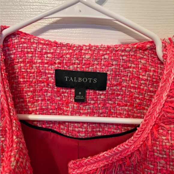 Talbots Pink Women's Jacket - Picture 2 of 3